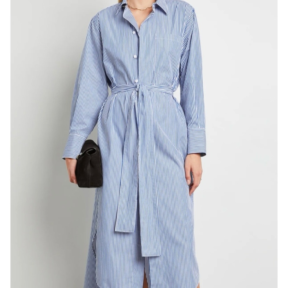 G. Label by goop Patricia Striped Shirtdress